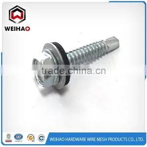 C1022a Galvanized Hex Head Self Drilling Screw/roofing Galvanized Self-drilling Screw EPDM Washer thumbnail-1