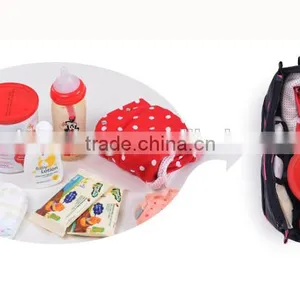 Pink Camo Hanging Nappy Bag for Stroller thumbnail-5