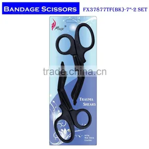 2PCS-SET Non-Stick Scissors for Nurses Trauma Bandage Scissors thumbnail-1