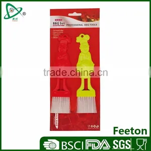 2pcs Plastic Basting Brush Set With Funny Handle thumbnail-1