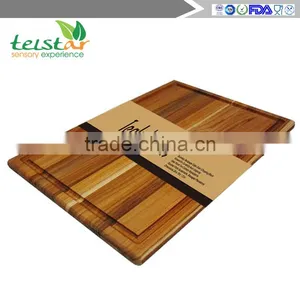 Manufacturers Wholesale Boards of Teak Rectangular Plate Handle and Juice Canal thumbnail-4