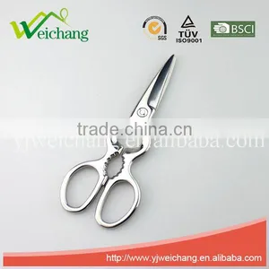 WCJ654 Hot Sale Scissors Stainless Steel Can Opener With Fish Cutting Scissors thumbnail-1