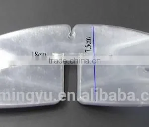 Pvc/pet/ps Clear Support Bend Plastic Shirt Collar Butterfly thumbnail-1