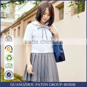 Custom Sailor School Uniform Shirt And Skirt thumbnail-1