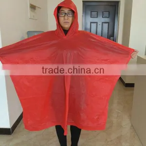 Promotional Plastic Poncho PVC Raincoat for Children thumbnail-6
