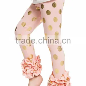 Baby Icing Ruffle Pants Children Girl Ruffle Pants Leggings thumbnail-3