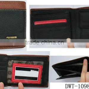 Fashion Men Cowhide Skin Real Leather Burse for Money thumbnail-1