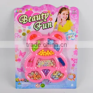 Loose Beads Diy Beads Box Package Cheap Loose Beads Box Set Colorful Children Plastic Beads With Interval Box thumbnail-5