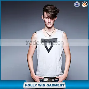 2015 New Custom Design Wholesale Men Tank Tops thumbnail-1