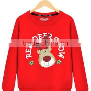 New Designs for Round Neck Sweatshirt of Christmas Style Cheaper Customized thumbnail-1
