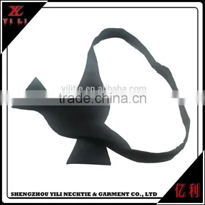 Great Material Bulk Sale Self Tie Black Bow Tie thumbnail-1