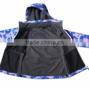 Children's Outdoor Wear Camo Jacket Colorful Coat Windbreaker Clothing thumbnail-3