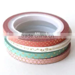 3mm Skinny Washi Paper Adsheive Planner Tape thumbnail-4
