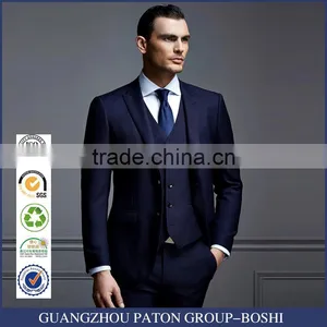 Top Sale Man Business Blue Coat Pant Men Suit thumbnail-1