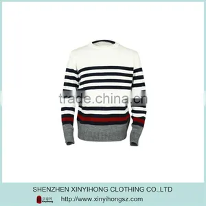 Populare 100% Cotton Rib Cuff Comfortable Autumn Men Knitwear 2014 thumbnail-1