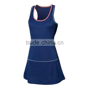 Factory Wholesale Tennis Skirts Cheap Custom Your Own Design Girls Tennis Dresses Wear thumbnail-5