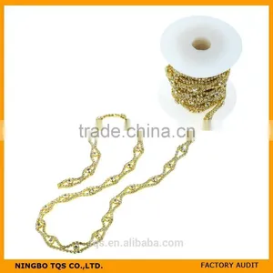 Decorative Chains For Clothes Roll Rhinestone Cup Chains thumbnail-1