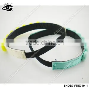 6 Colors Heart Design Not-slip Lace Elastic Shoe Straps Decorative Shoe Strap thumbnail-3