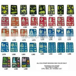 L355~L389 TEARABLE EVA STAMP thumbnail-1