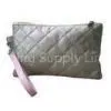 Pink Square Veins Leatheroid Wallet Bag, Fabric Purse Bags For Ladies / Girls thumbnail-1
