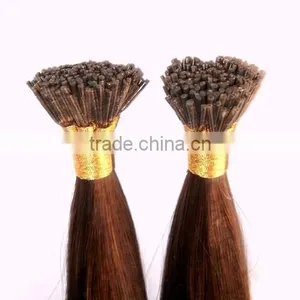 Black Rose 0.5g 1g Fusion Keratin Prebonded Human Hair Flat Nail Stick U/I Tip Hair Extensions thumbnail-2