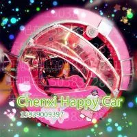 Playground New Happy 360Degree Rotating Kiddie Car for Sale thumbnail-2