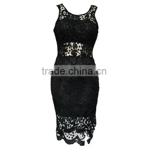 Onen Women Jean Dress Loose Short-Sleeve Beaded Denim Brand Vestidos Evening Party Dress thumbnail-5
