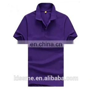 2016 Wholesale Short Sleeve Cotton Soft Men's V Polo T Shirts thumbnail-4