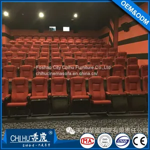 Luxury Leather Folded Cinema Theater Chair,hot Sale Movie Theatre Seats thumbnail-5
