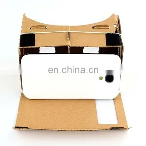 Cardboard 3D VR Virtual Reality Google Headset Movie Games Glasses for Phones VR003 thumbnail-1