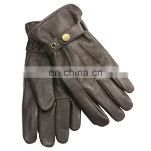 Men Leather Driving Gloves thumbnail-1