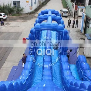 Commerical Cheap Giant Wave Inflatable Water Slide for Sale thumbnail-1