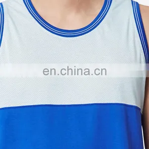 Fashion Muscle Fitted Custom Cheap Tank Tops for Men thumbnail-3