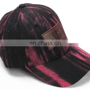 Cap Factory High Quality Custom 6 Panel Leather Patch Logo Baseball Cap/hat thumbnail-2