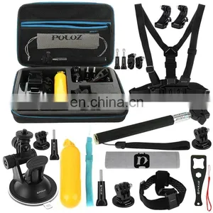 PULUZ 20 in 1 Accessories Combo Kit With EVA Case for Gopro for Dslr Camera thumbnail-3