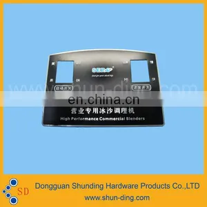 Profession Custom Metal Printing Faceplate for Machine thumbnail-2