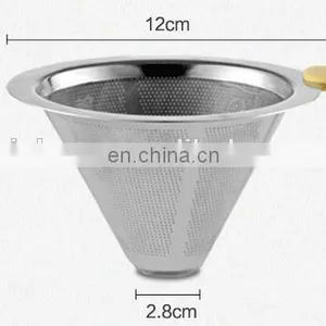 High Quality New Design Chemex Stainless Steel Cone Filter With Factory Price thumbnail-3