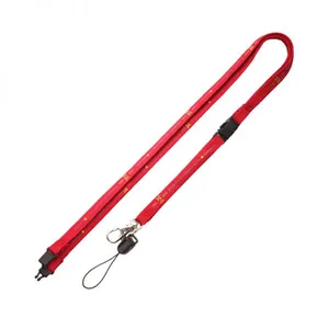 China Wholesale High Quality Customized Tubular Neck Strap Polyester Paracord Lanyards for Mobile thumbnail-5