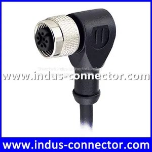 CE ROHS Certificate M12 3 Pin Female PVC Assembly Cable thumbnail-4