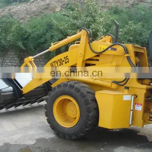 China Cheap 4*4 New Backhoe Loader for Sale thumbnail-3