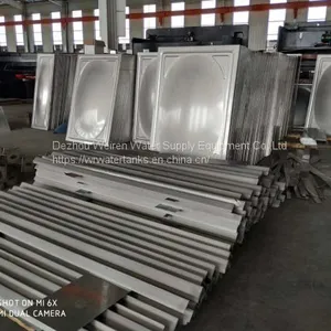 GRP Sectional Panel Water Tank Hot Sale Firefighting Drinking Hotel thumbnail-2