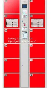 Supermarket Cinema Lockers Electronic Storage Shared Cabinet Staff Fingerprint Card Storage Smart Locker Customization thumbnail-2