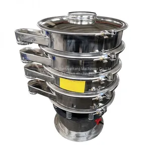Sanyuantang Circular Vibrating Screen for Sieving Fruit Juice Separator Machine thumbnail-4