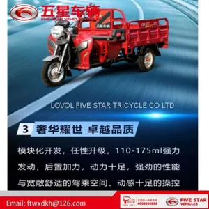 Gasoline Tricycle Cargo Loader Lovol Three Wheeler Mali Ethiopia Ghana Bukina Faso Tanzania Kenya Senegal Togo Benin Nigeira Mauritania Angola Burundi Chad Cameroon C ô te D'Ivoire Gabon Guinea Mozambique Rwanda Congo Uganda Zimbabwe thumbnail-5