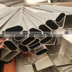 6063 T5 Extrusion Structure Aluminum Round Profile Hollow Aluminum Tube 6061 T6 Large Oval Aluminium Extrusion Manufacturer thumbnail-3