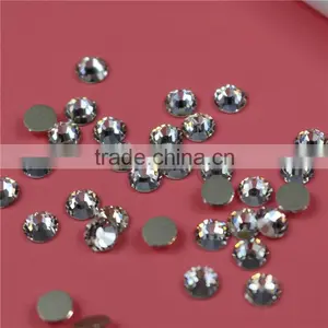Top Quality Clear Crystal Flatback Non Hot Fix Rhinestone for Nail Art thumbnail-2