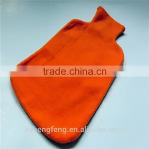 Winter Pure Color Polar Fleece Hot Water Bag Cover thumbnail-1