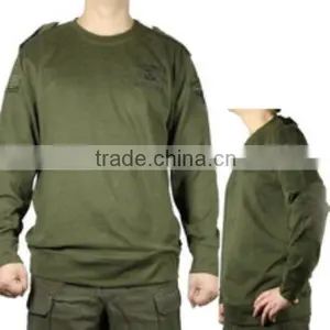 Olive Green Cheap t Shirt Made in Xinxiang Garment Factory thumbnail-1