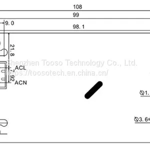 65W Single Output Open Switching Power Adapter thumbnail-2