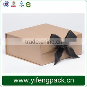 Custom Brown Kraft Paper Rigid Gift Box With Lid/ Lid and Base Gift Box/ Lid and Bottom Gift Boxes Wholesale thumbnail-5